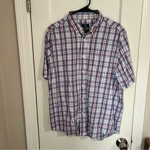 Men's Plaid Short Sleeve Shirt